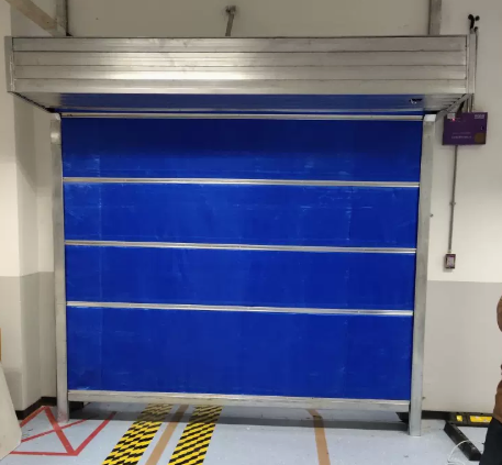 Fireproof rolling shutter door, special grade inorganic fabric, double gauge, double link fireproof 