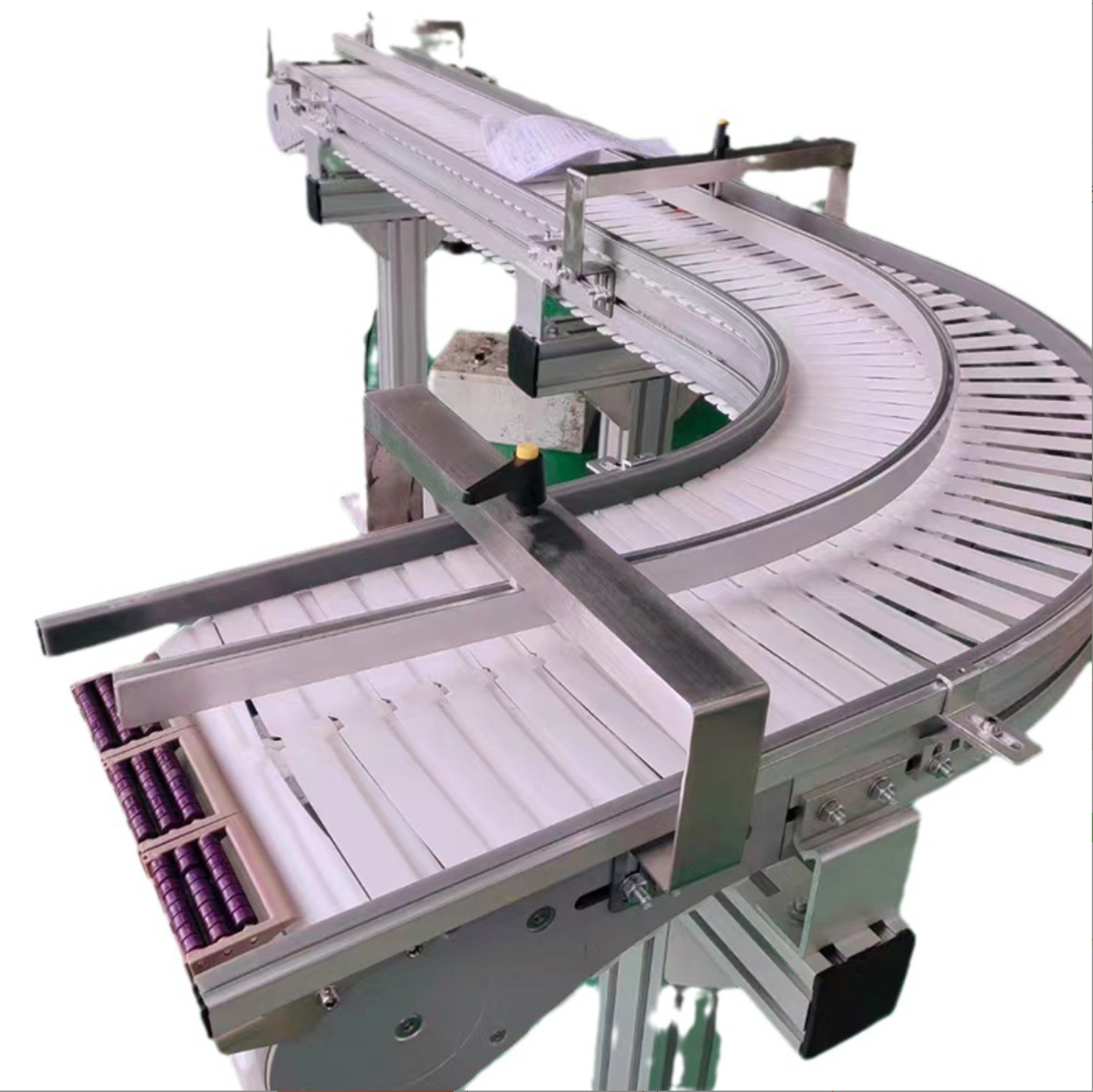 Conveyor Belt Aluminum Belt Conveyor Automated Log