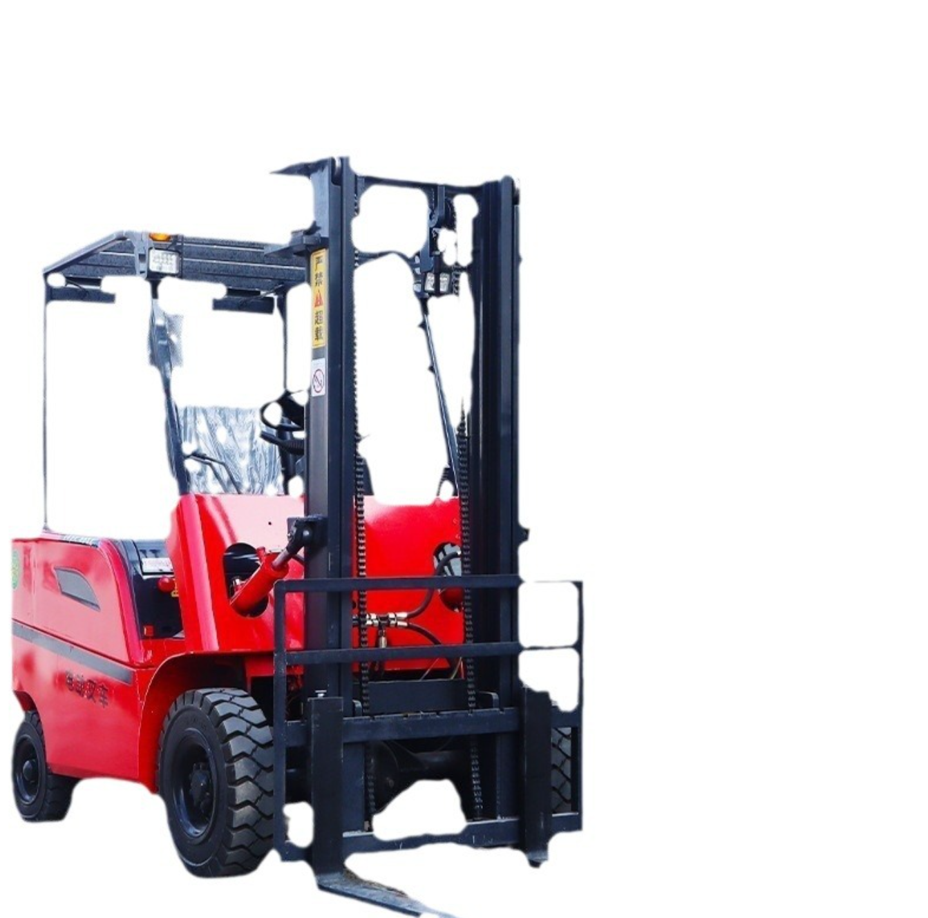 Electric Forklift 4-wheel 2-ton new energy electric 1-ton small forklift 3-ton all-electric hydrauli