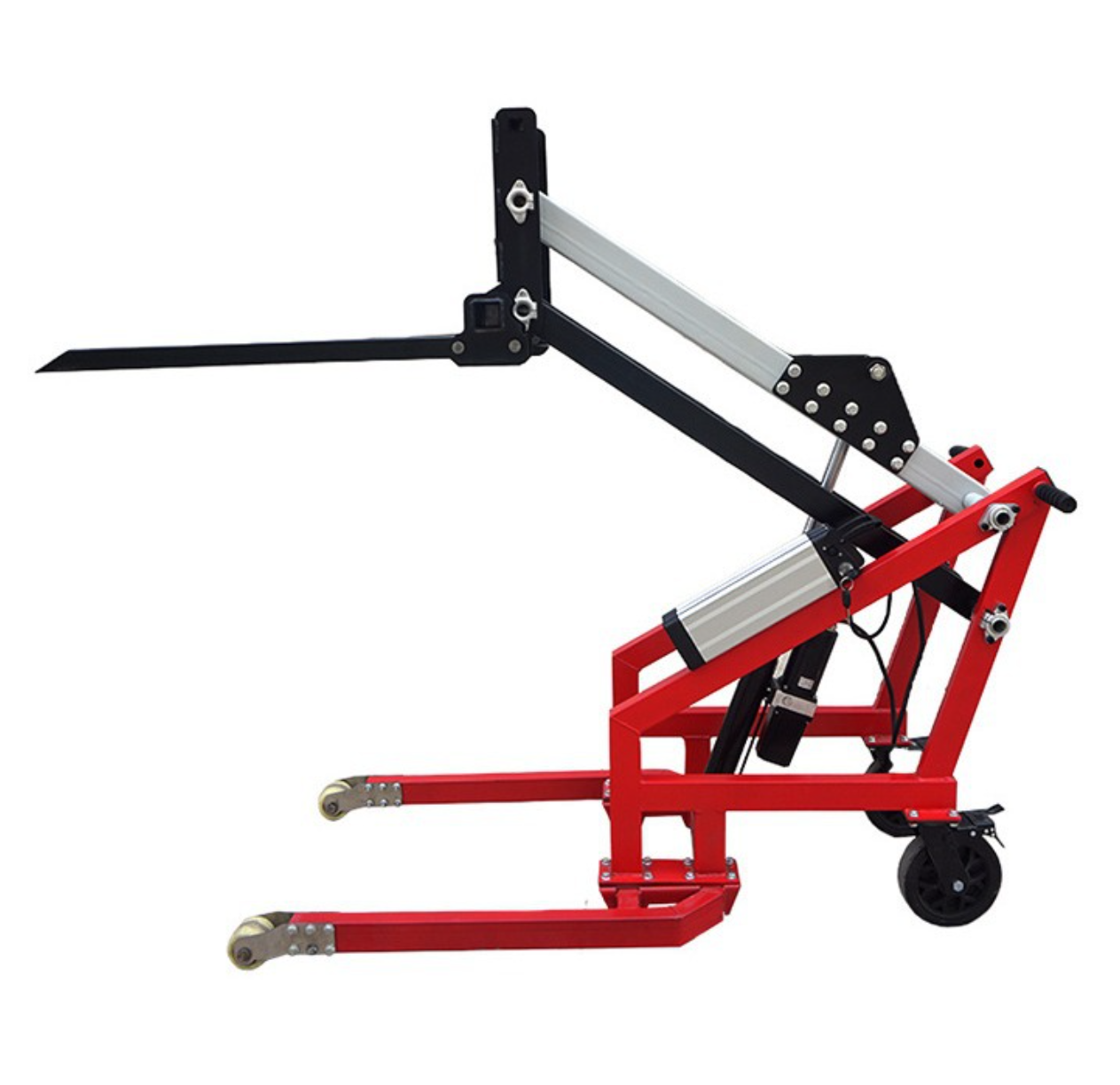 Crank arm manual forklift electric hydraulic small simple portable lifting loading and unloading art