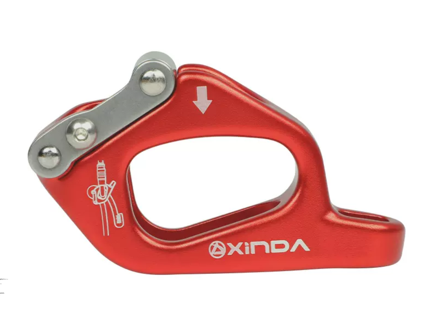 Cow tail adjustable release anchor point