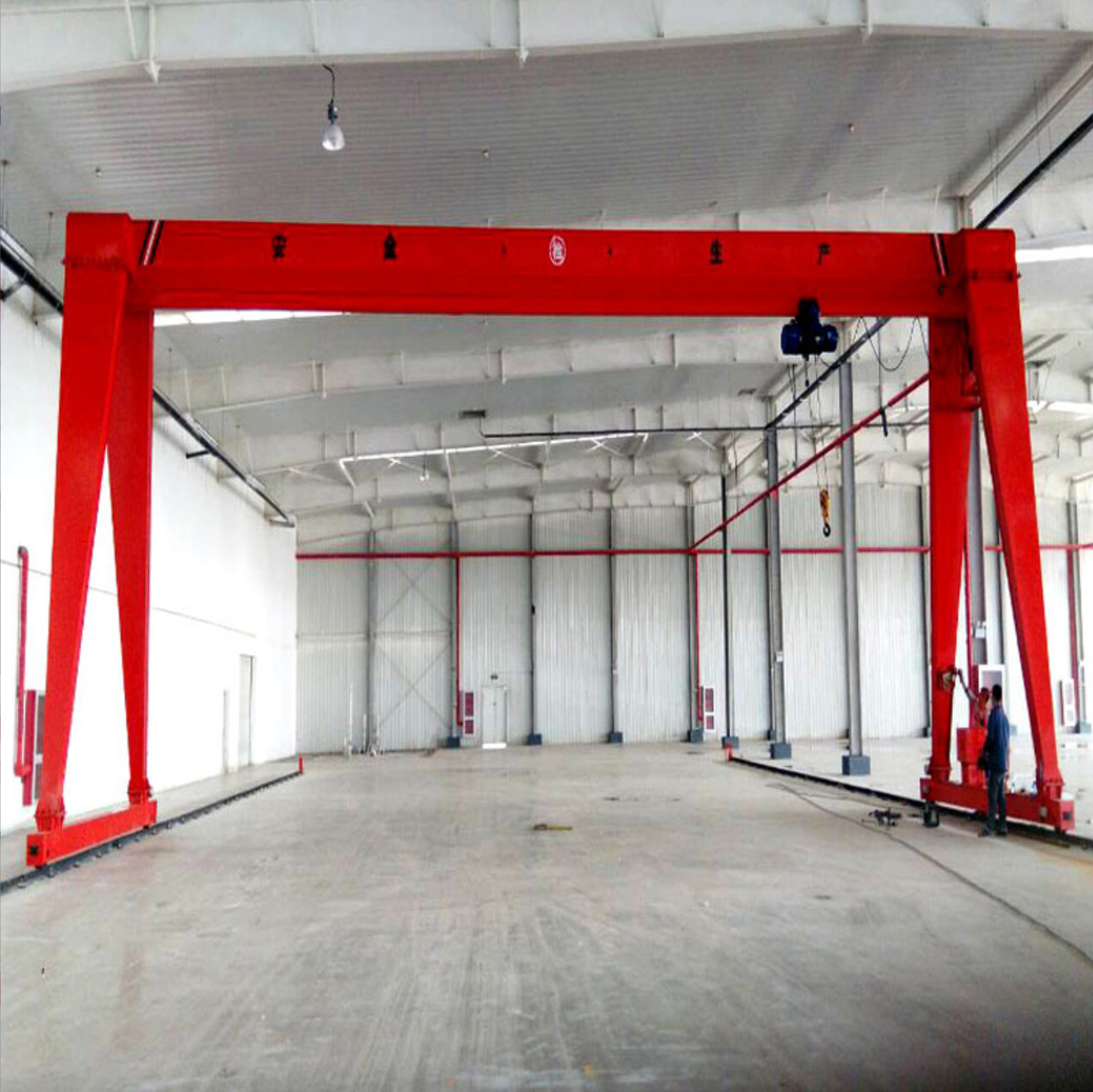 Electric Single Girder Gantry Crane