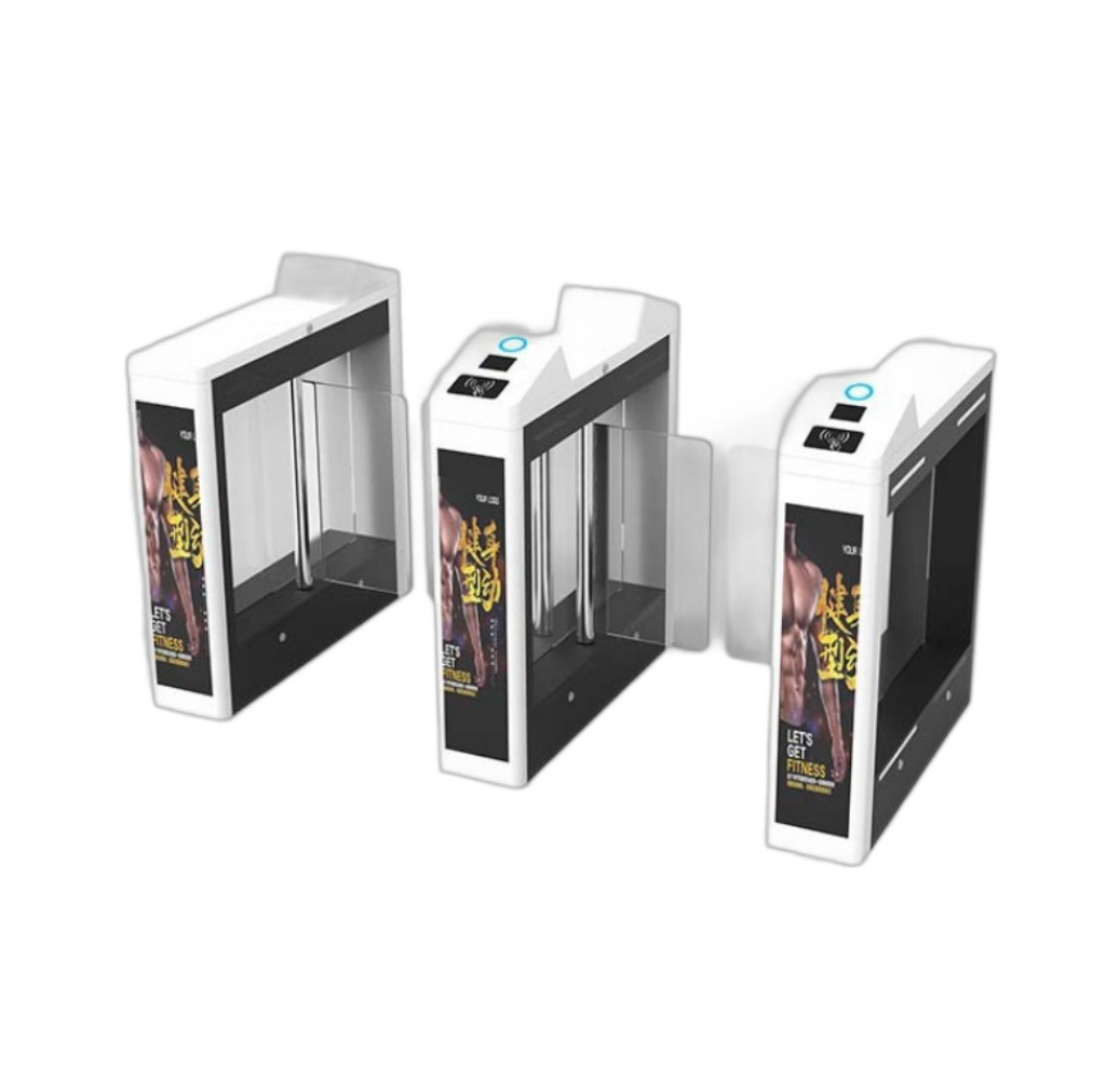 Face recognition swing gate