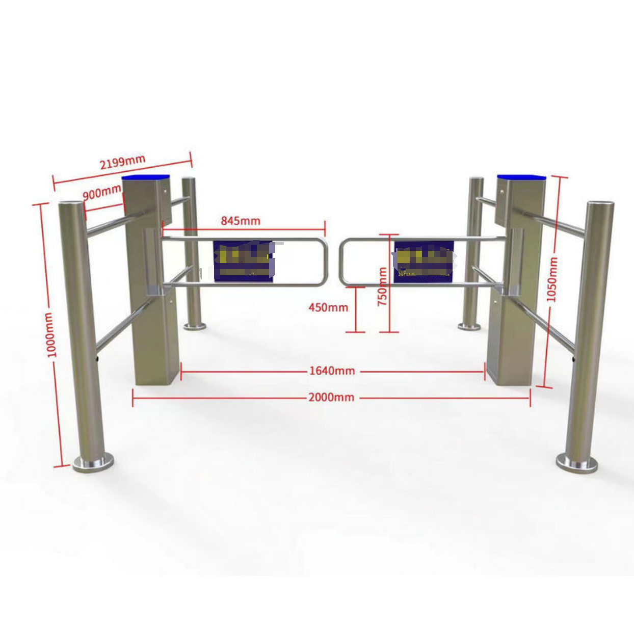 Intelligent electric card gate