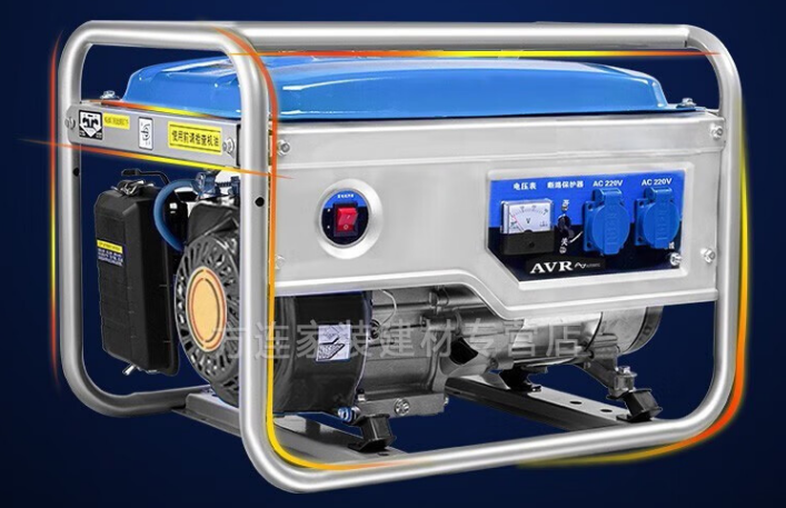 Portable small household gasoline generator