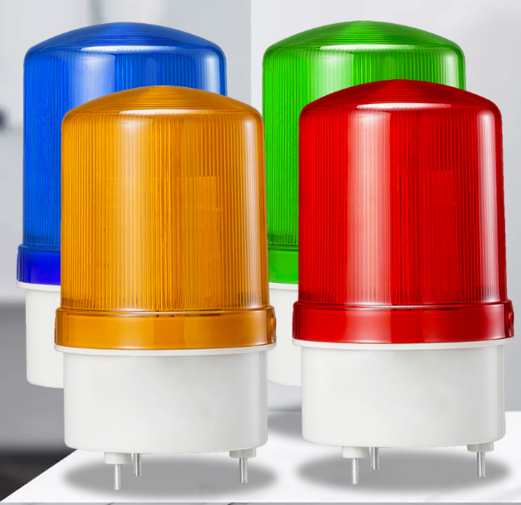 Rotating warning light LTE-1101J sound and light alarm with sound