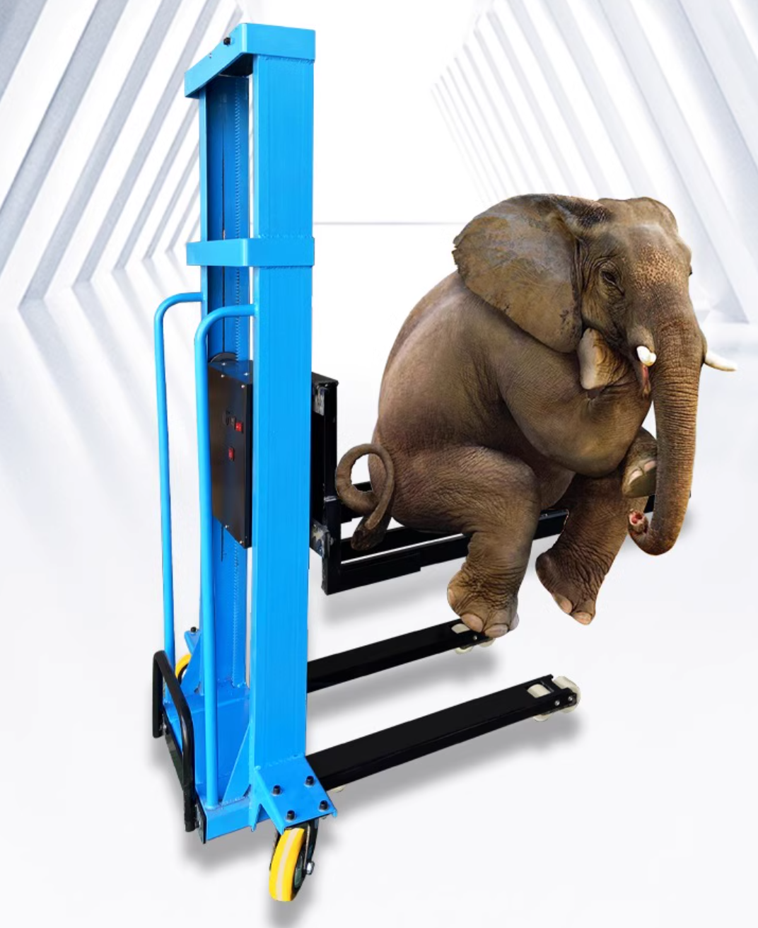 Electric forklift trucks