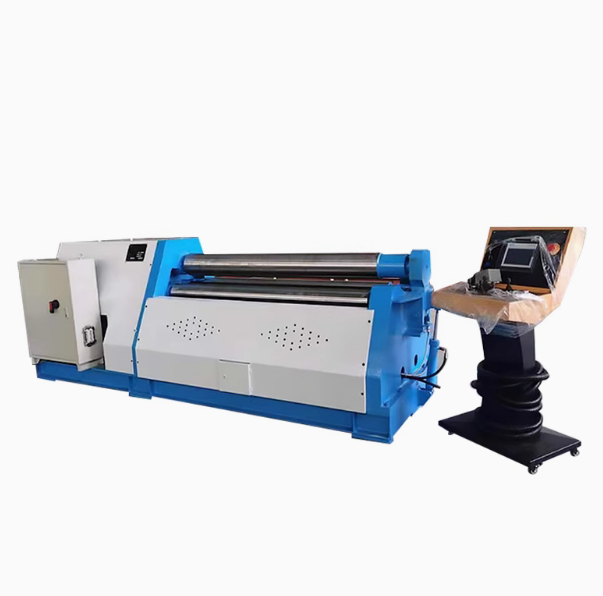  Fully automatic intelligent CNC four roll plate rolling machine