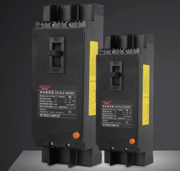 Leakage protector DZ15LE-100/4901 three-phase four wire circuit breaker air switch 100A63A switch