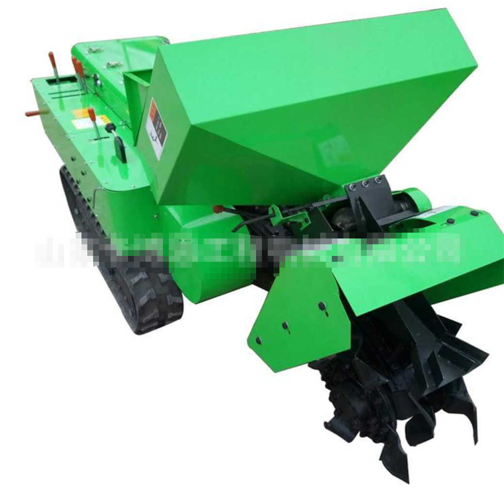 Self-propelled soil rotary loosening machine diesel-powered orchard plow