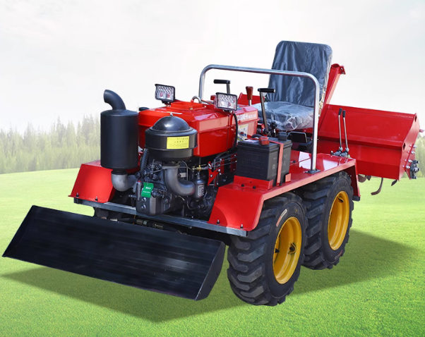 Crawler type rotary tiller, four-wheel drive plow, strawberry trencher, plowing machine, plowing mac