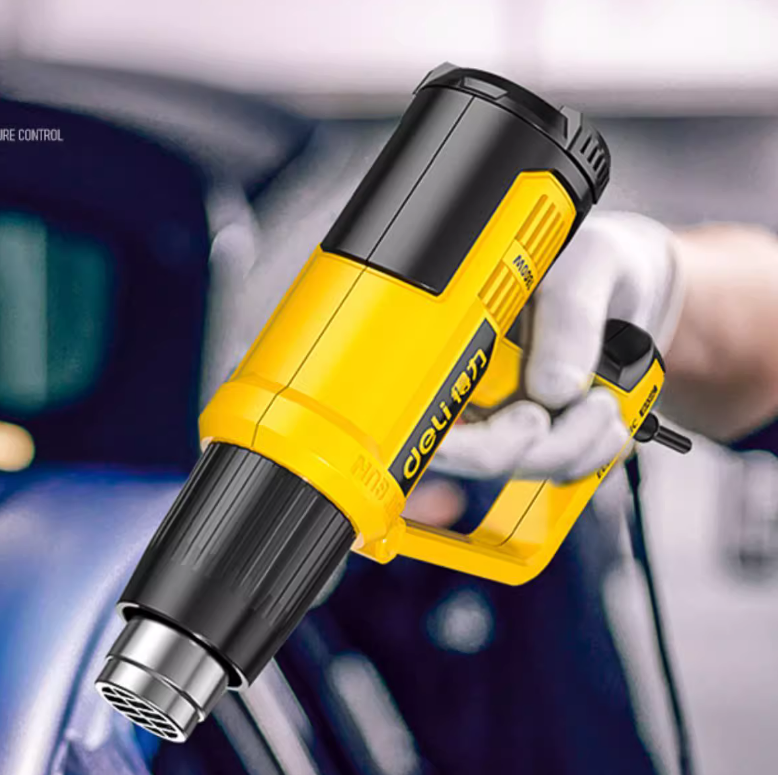 Hot air blower speed control, temperature regulati