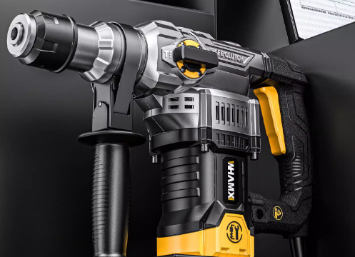 Mighty high-power impact drill, electric hammer, electric pickaxe for concrete pouring, household mu