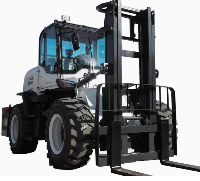 Diesel four-wheel drive off-road forklift 3 tons 4