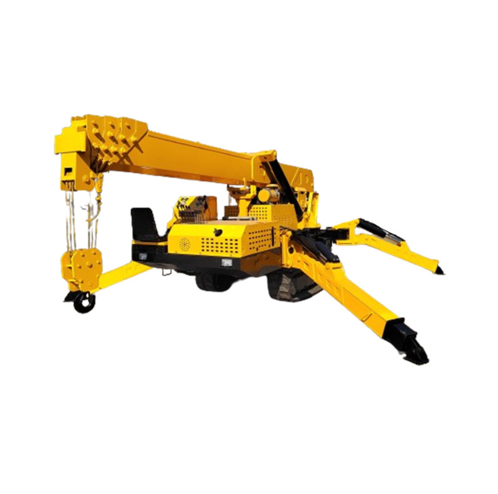 Crawler self-propelled small remote control spider crane