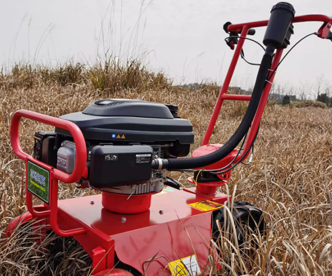 Gasoline lawn mower, grass shredder, lawn mower, lawn mower, small tank, orchard weeding machine, la