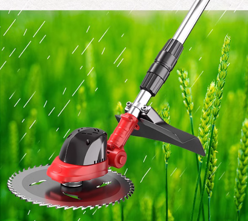 Electric lawn mower rechargeable small household lithium battery weeding machine weeding machine too