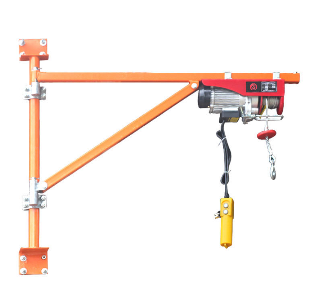 Decoration small crane household mini electric hoist