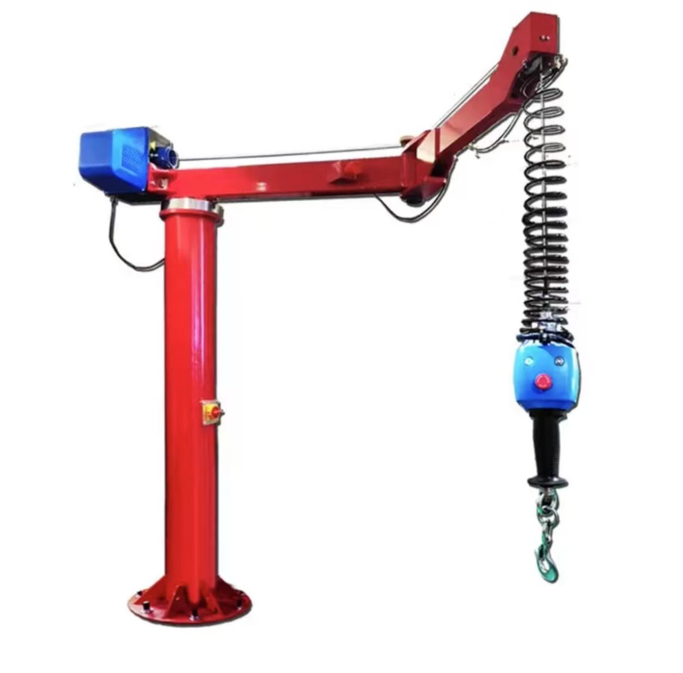 Intelligent lifting mobile jib cranes