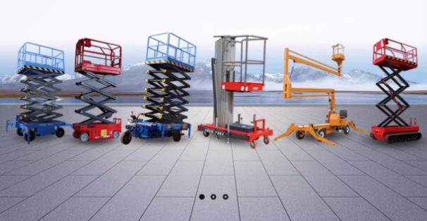 Mobile aluminum alloy elevator single column double column high-altitude work platform electric hydr