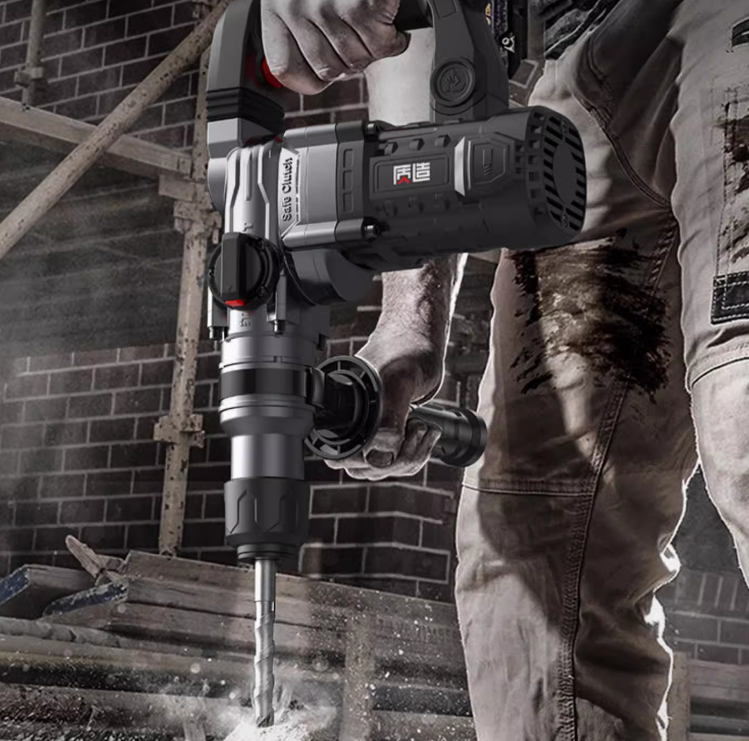 Japanese made electric hammer, electric pickaxe, high-power impact drill