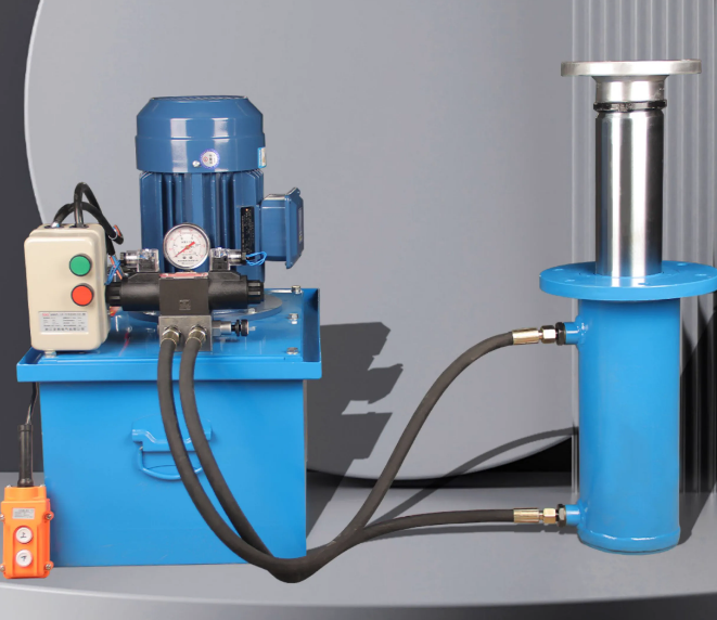 220V household electricity complete hydraulic pump station system 5-ton 10 ton press hydraulic stati