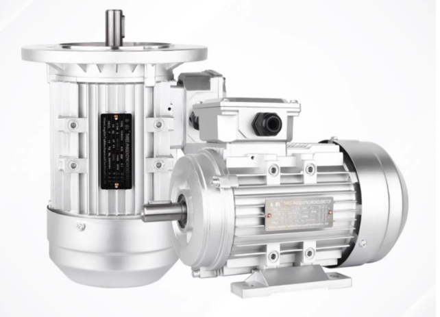 Three phase aluminum shell motor, national standard pure copper motor, 2800 rpm 0.75KW-2/4 horizonta