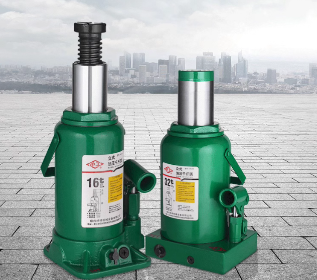 Hydraulic jack for small cars, genuine hand cranked, upright, Qianjin top, private cars, hydraulic c