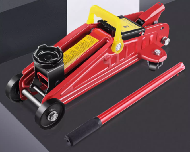 Horizontal hydraulic jack, national standard genuine small car, 2-ton 3T reinforced portable car tir