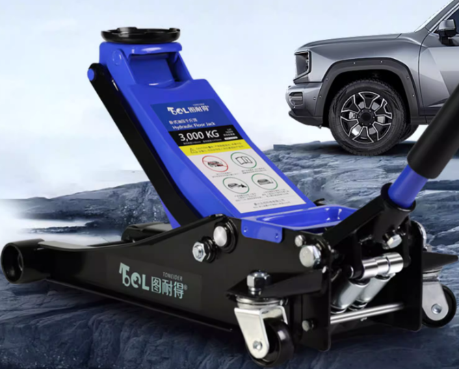 2-ton horizontal hydraulic jack, car jack