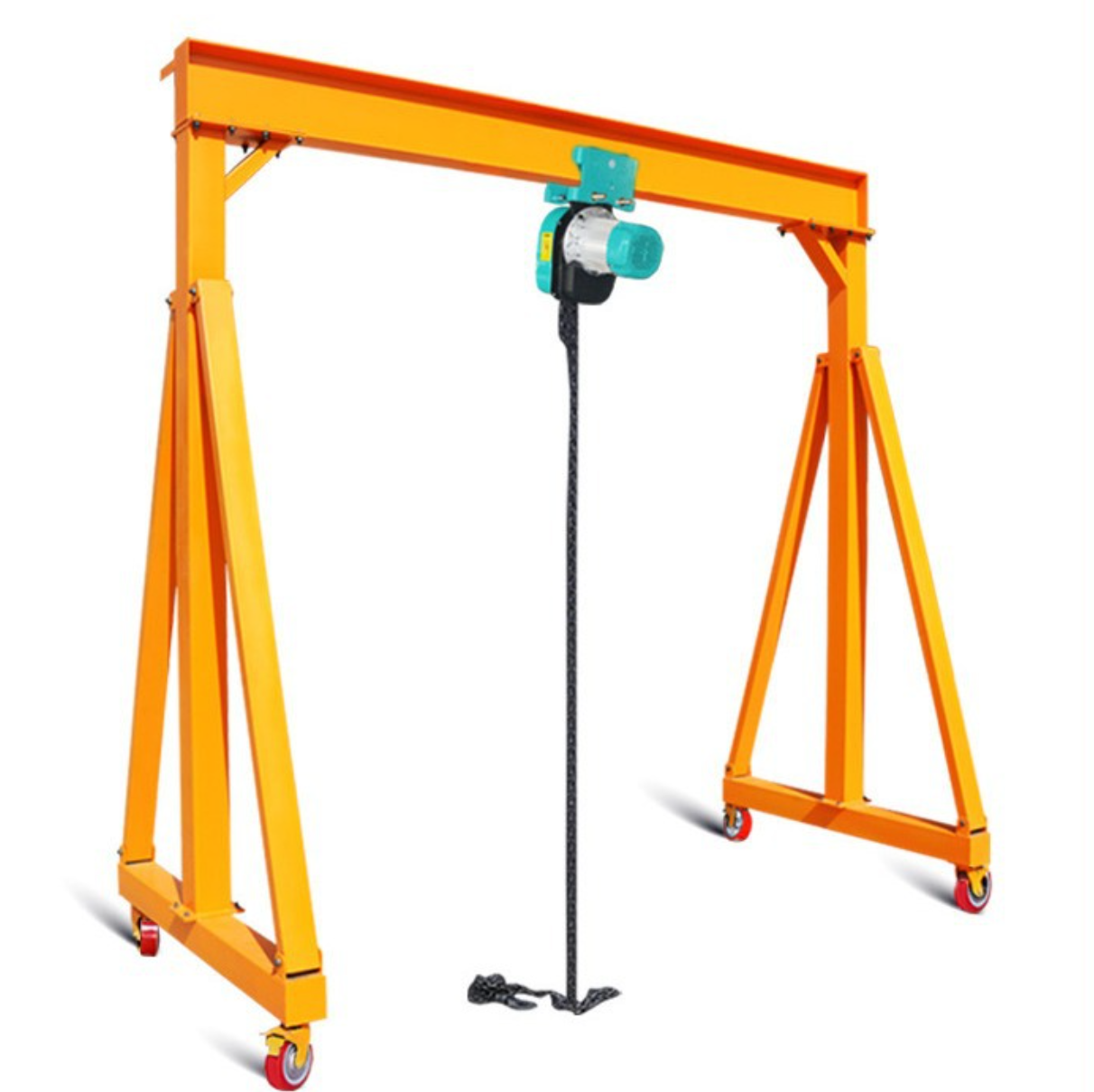 Gantry crane electric universal rotation small crane