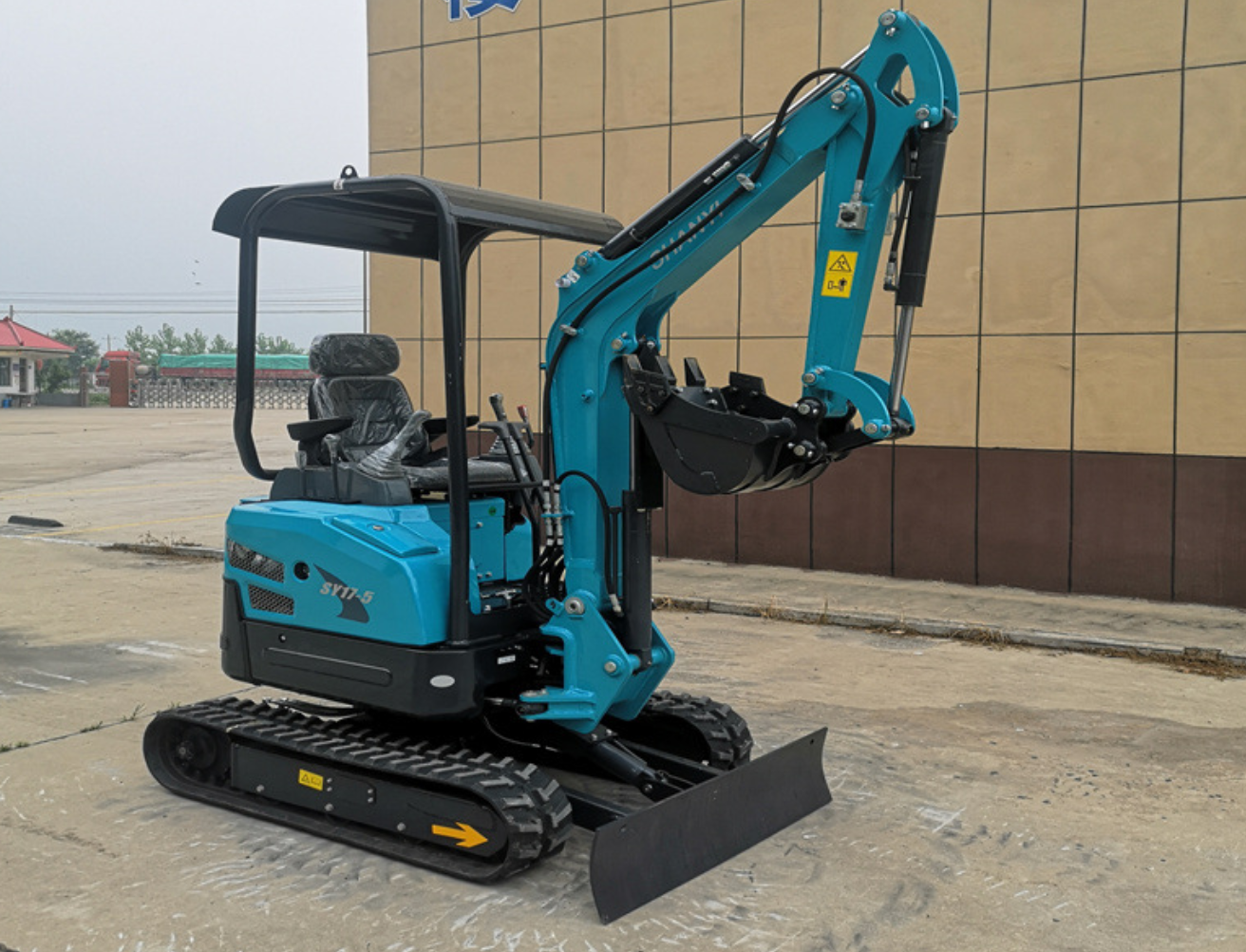 Micro digging mini excavator for home use