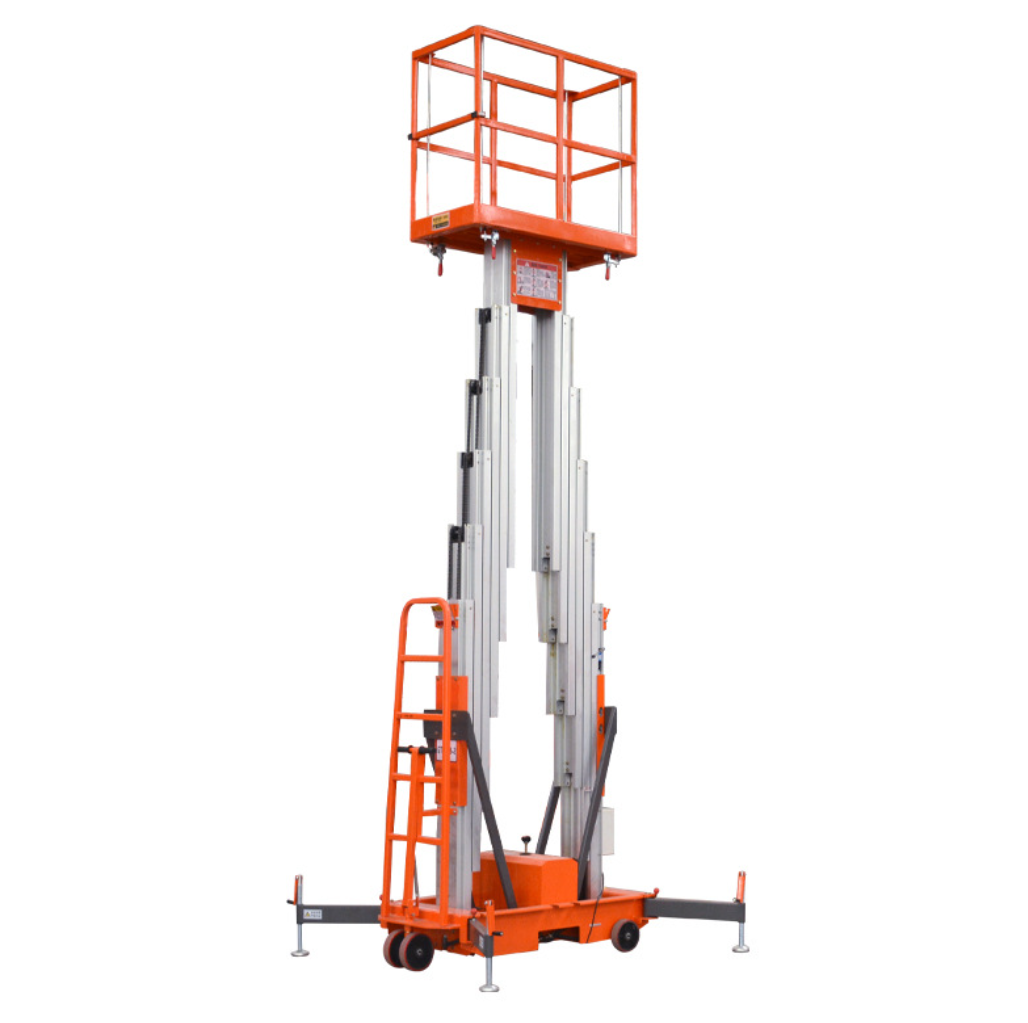 Large mobile lightweight lifting platform
