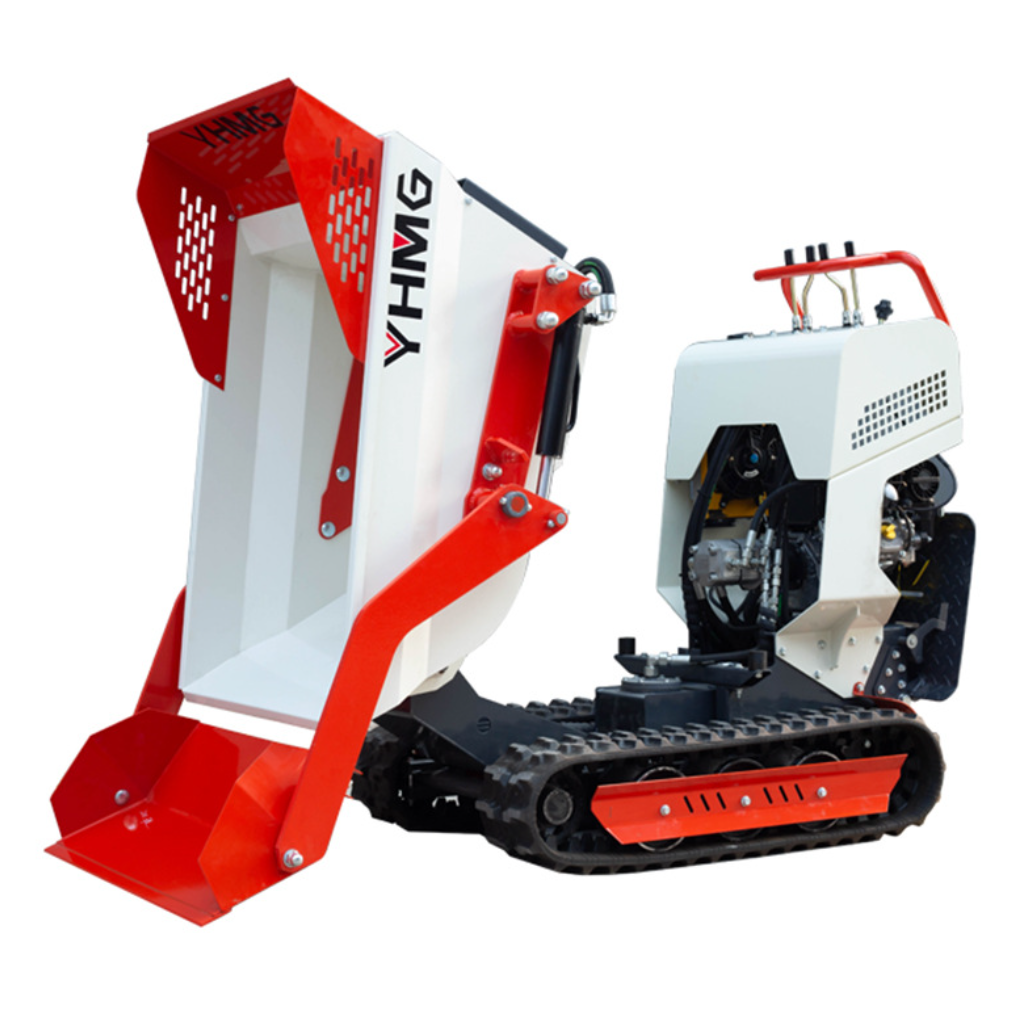 Fully hydraulic walk-behind dump dumper
