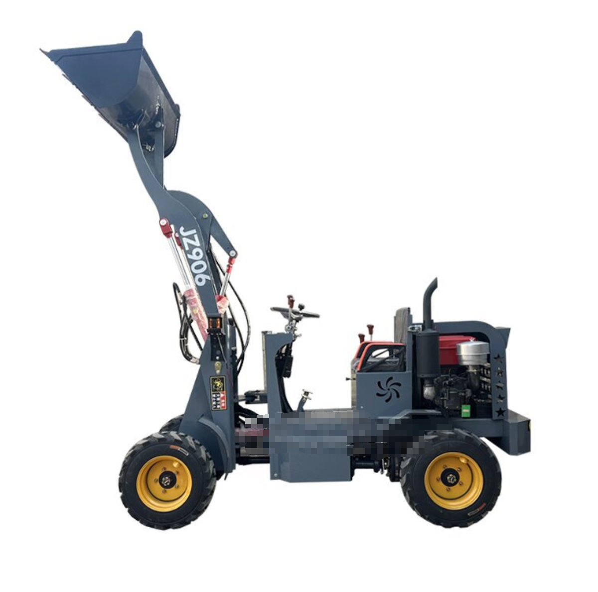 Small shovel diesel loader 4WD home use