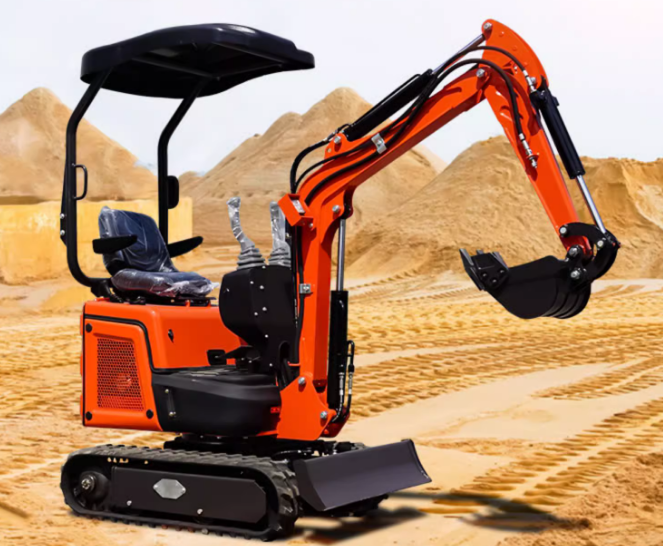 Rhinoceros Heavy Industry Small Excavator Agricultural Orchard Multi functional Miniature