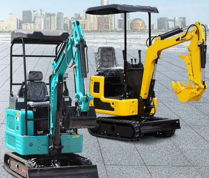 Small excavator, household excavator, agricultural