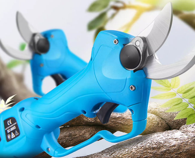 Electric scissors for pruning and pruning branches, powerful and multifunctional fruit trees