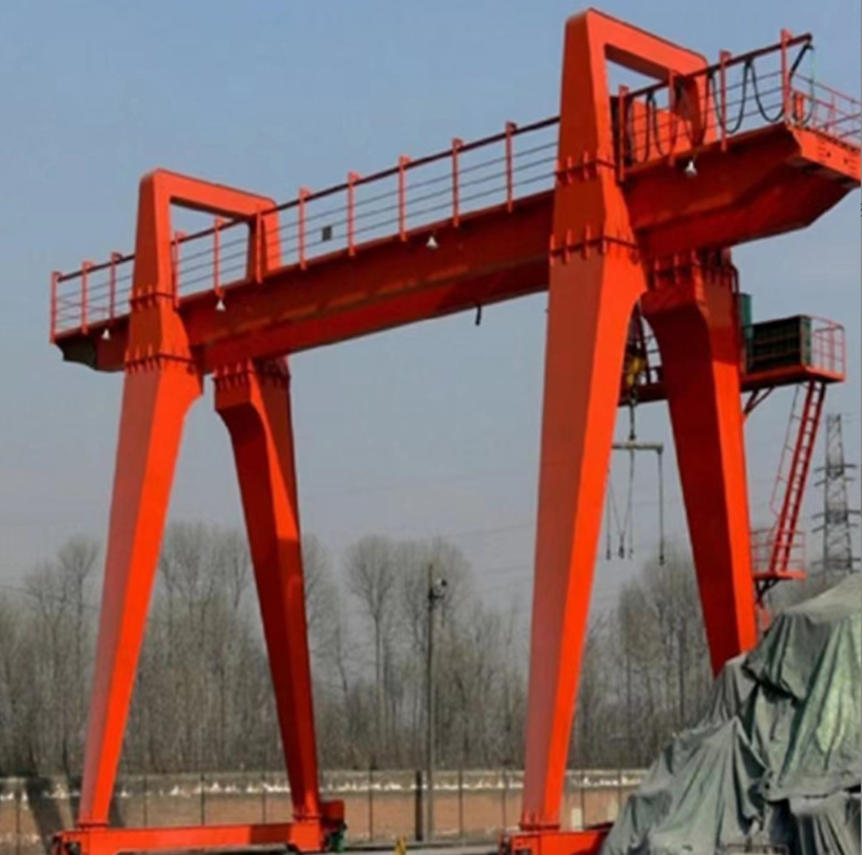 Double main girder gantry crane big 50 tons 60 tons