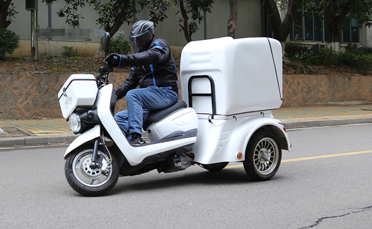 Leisure lithium battery adult electric tricycle