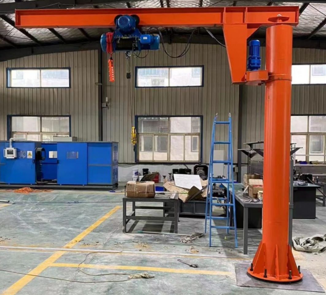 Electric jib crane movable single jib crane 10 tons