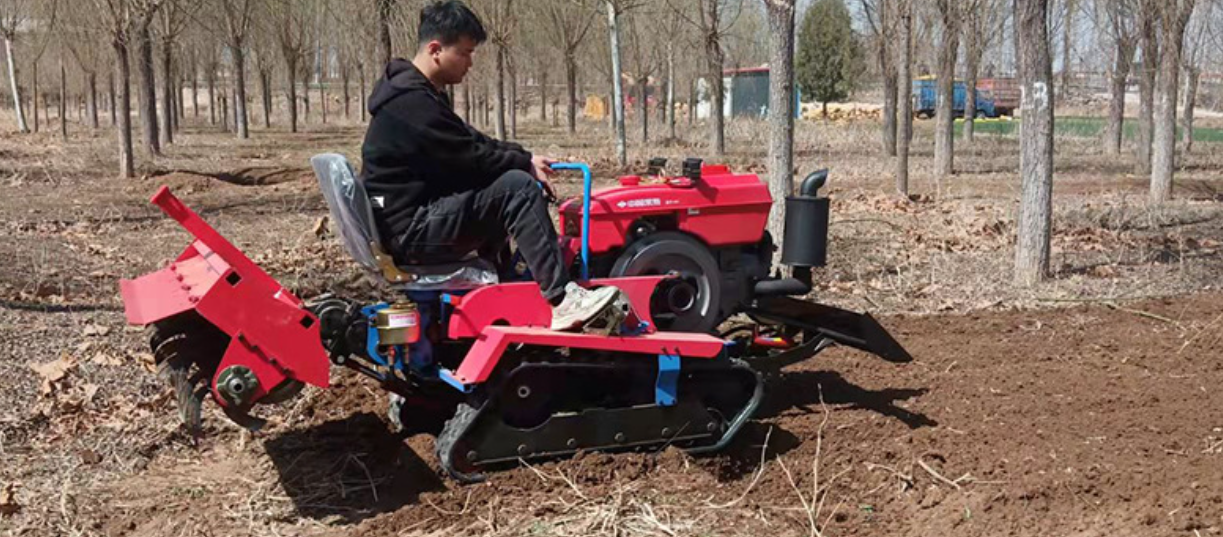 Multi-functional agricultural furrowing tractor