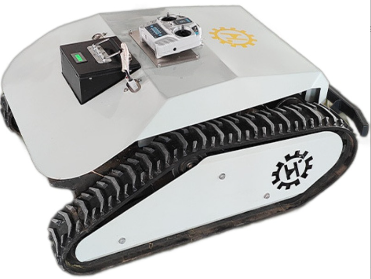Side slope gardening grass crusher lithium battery