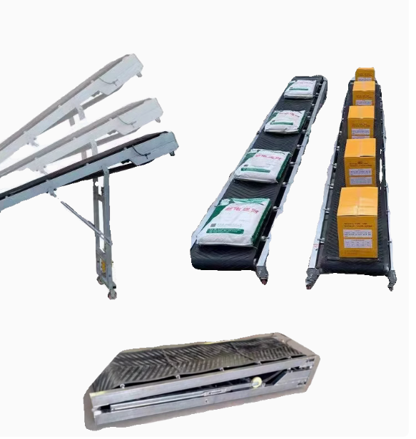 Small belt conveyor, grain fertilizer brick express transport machine