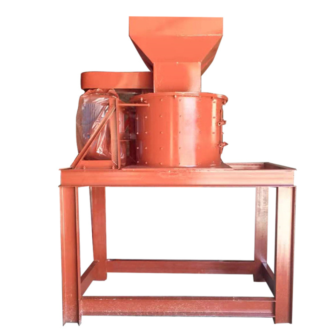 Compound fertilizer organic fertilizer equipment chicken manure vertical crusher