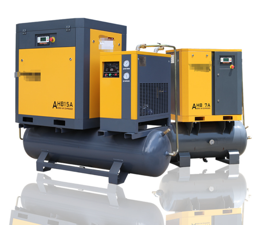 Permanent magnet frequency conversion screw air compressor