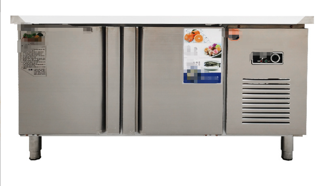 Flat Cooler Refrigerated Workbench Freezer