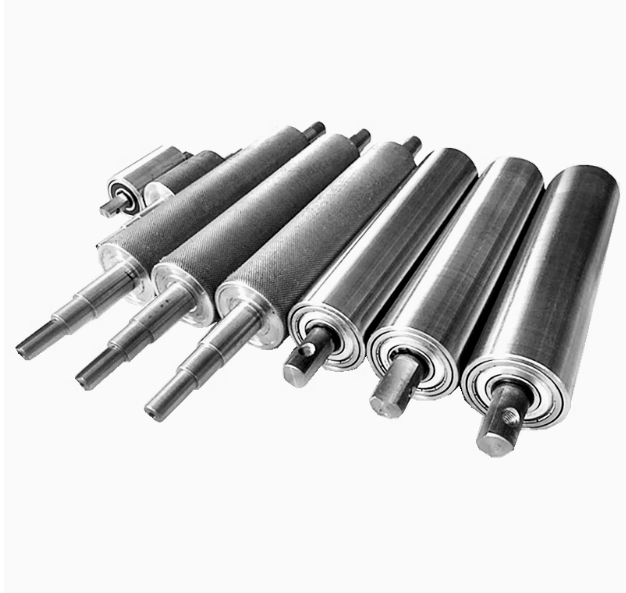Precision chrome plated roller without power rolle