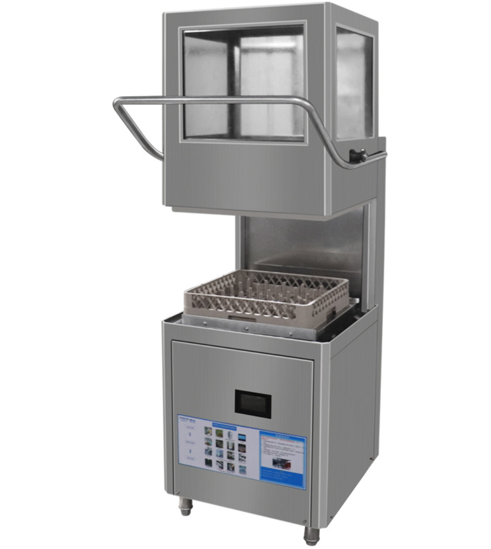 Uncovered Dishwasher Dr. Stove 3-Sided Transparent Lift-Away