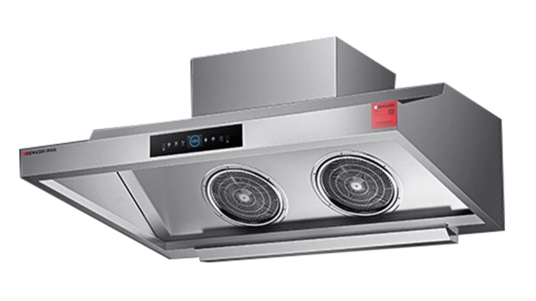 Kitchen oil smoke purification all-in-one hood